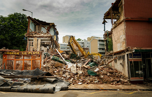 Controlled Demolition project in Dubai 2