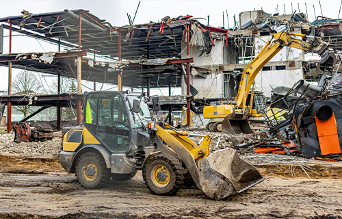 Liberty Building Demolition project in Dubai 2