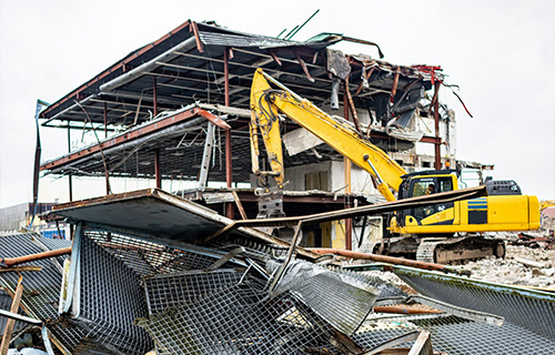 Industrial plant dismantling in Jebel Ali Dubai